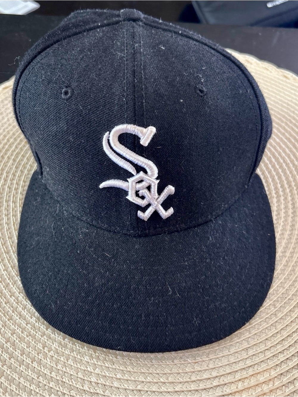 New Era Black and Gray 5950 Pro Model Fitted Cap